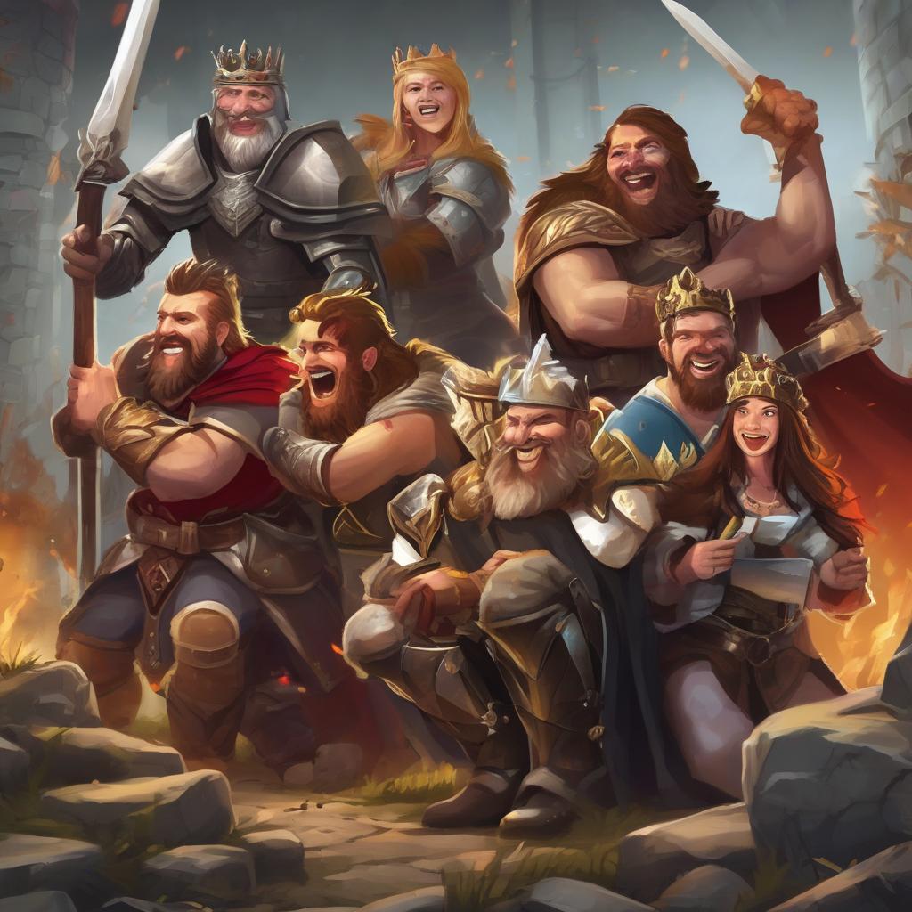 Giải trí cùng Throne Rush MOD APK