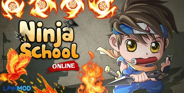 Màn hình giới thiệu game Ninja School Mod