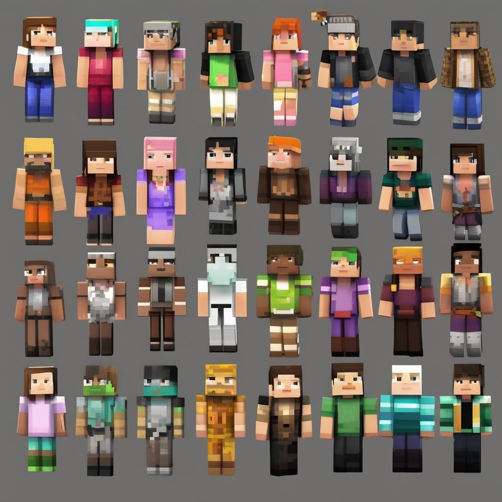 Minecraft 1.10.9 MOD APK Mở Khóa Premium Skins