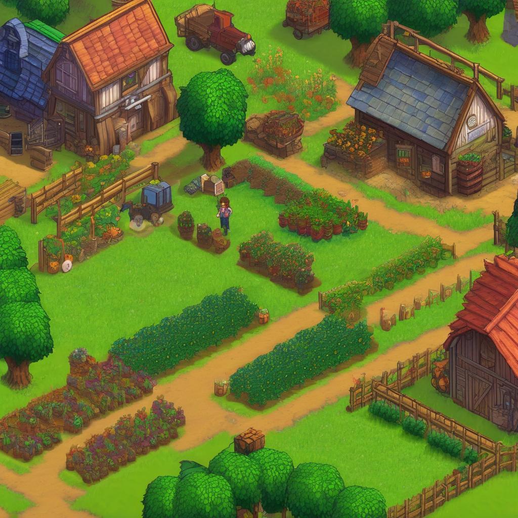 Stardew Valley MOD APK Màn Hình Game