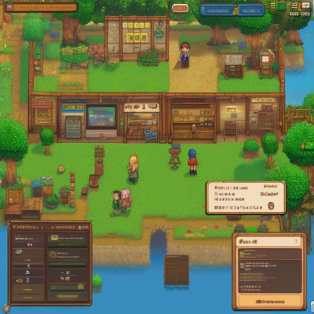 Giao diện Stardew Valley Mod APK Việt Hóa