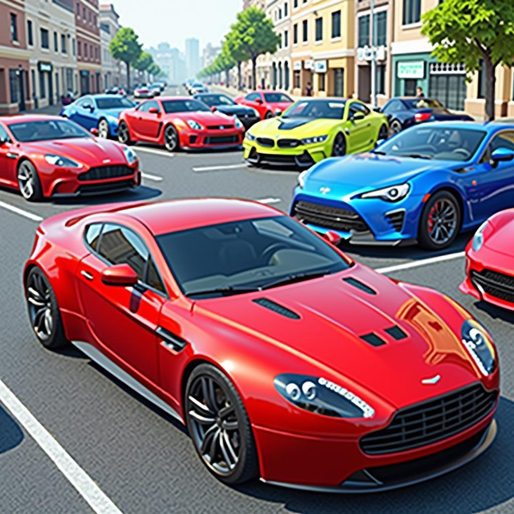 Trải nghiệm lái siêu xe đa dạng trong Car Parking Multiplayer MOD APK mới nhất tại thành phố rộng lớn