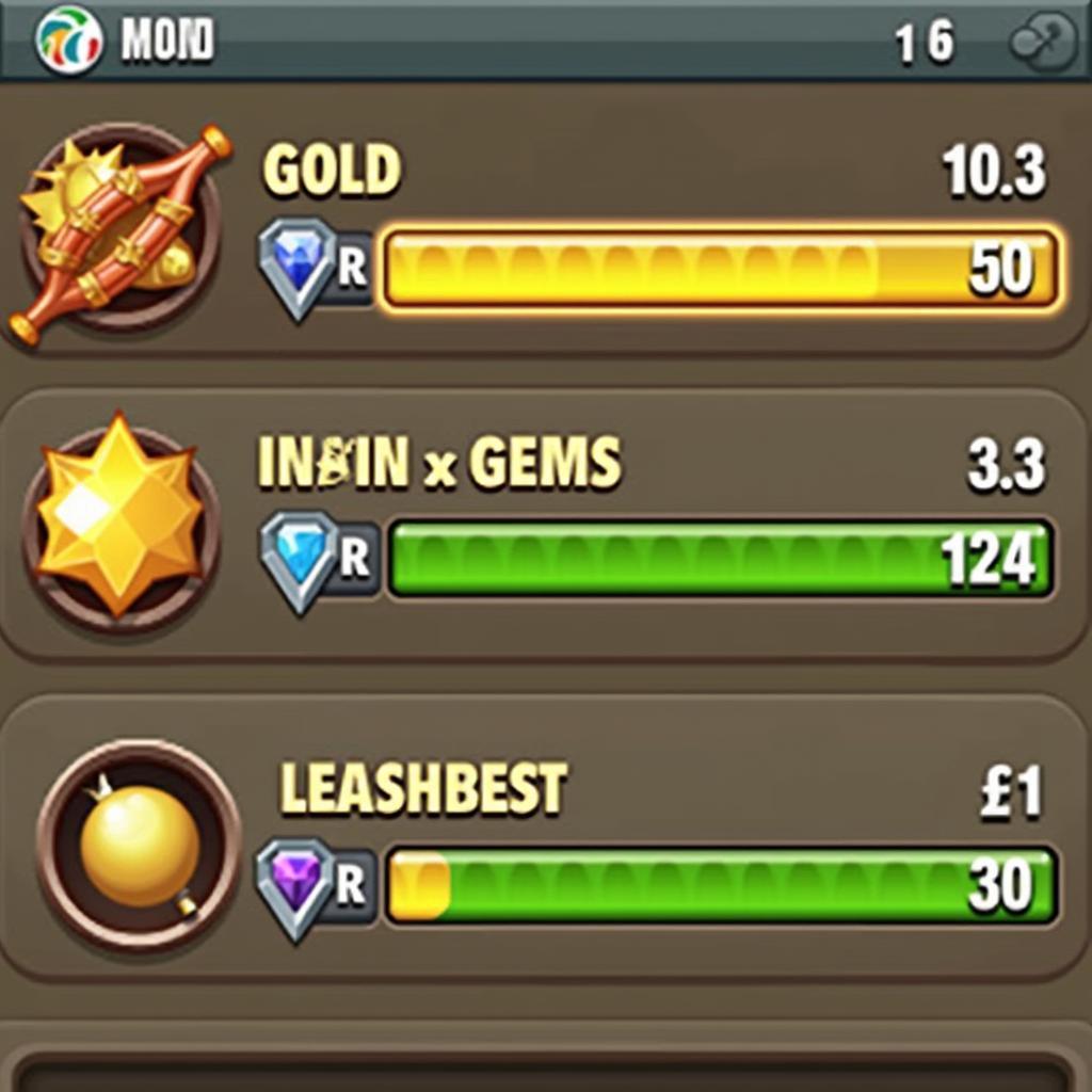 Giao diện game Dragon City MOD APK hiển thị số lượng Gems và Tiền Vàng không giới hạn